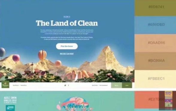 網(wǎng)站配色和網(wǎng)站內(nèi)容規(guī)劃尤其要注意！